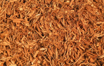 Gold-Colored Mulch