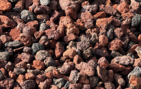 Red Lava Stone
